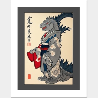 Traditional Godzilla Posters and Art